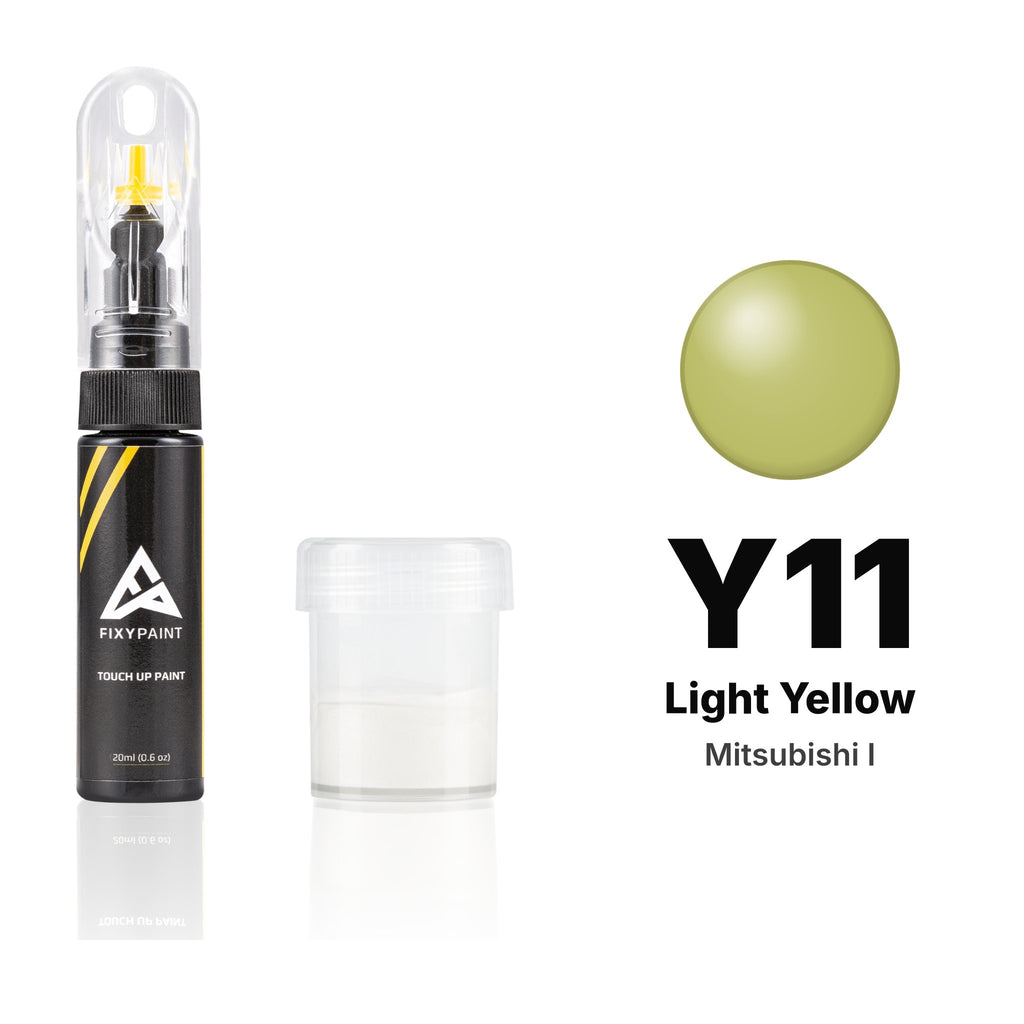 Touch-up paint for Mitsubishi I Y11 Light Yellow, Standard kit