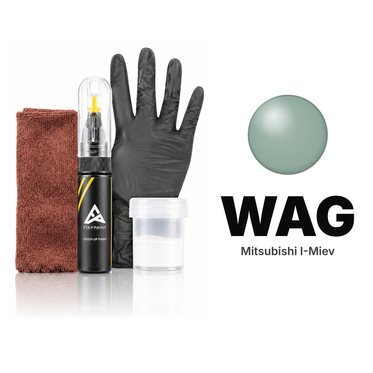 Pintura de retoque para Mitsubishi I-Miev – WAG (2010–2012), kit Completo