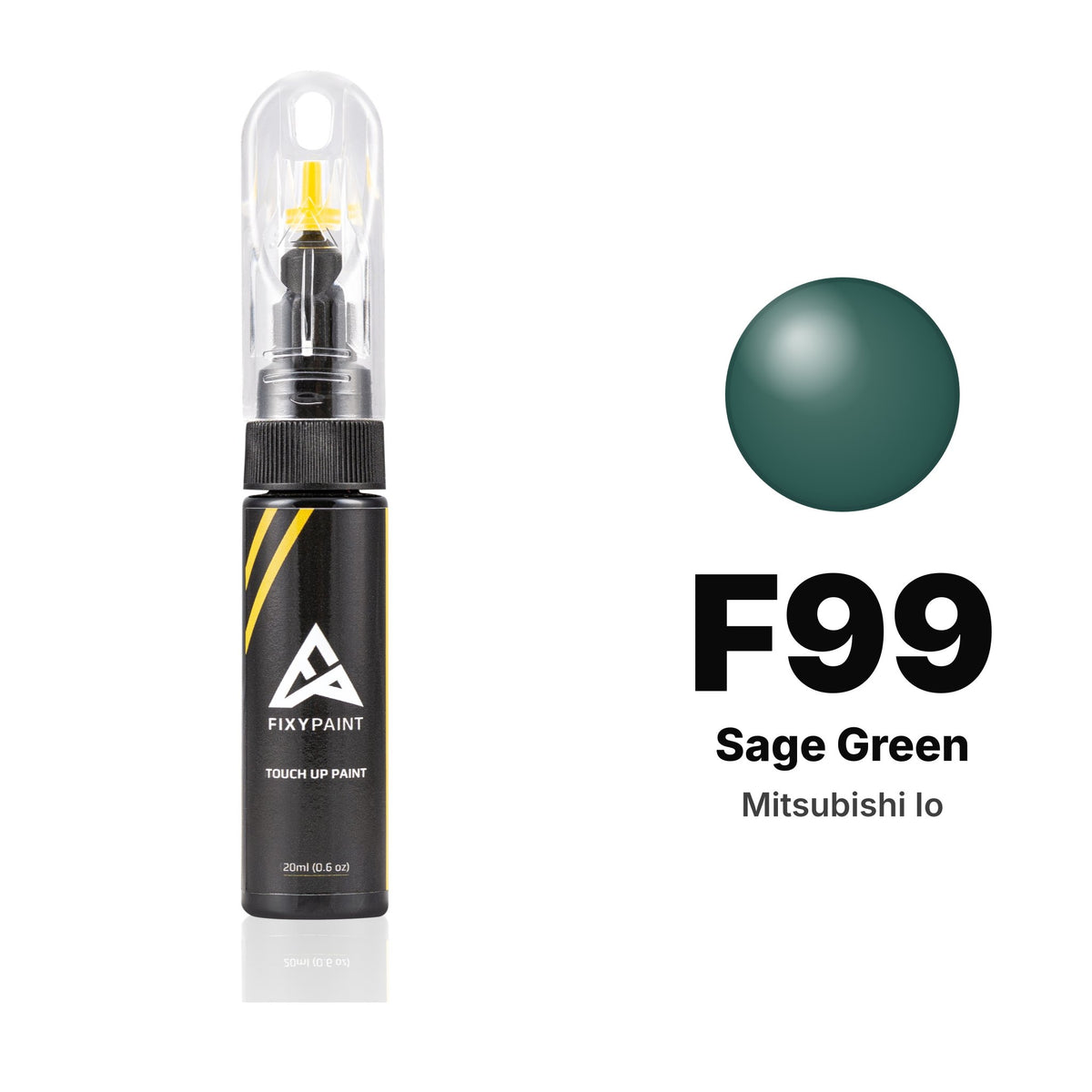 Touch-up paint for Mitsubishi iO F99 Sage Green, Basic kit
