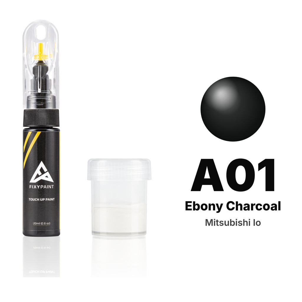 Touch-up paint for Mitsubishi iO A01 Ebony Charcoal, Standard kit