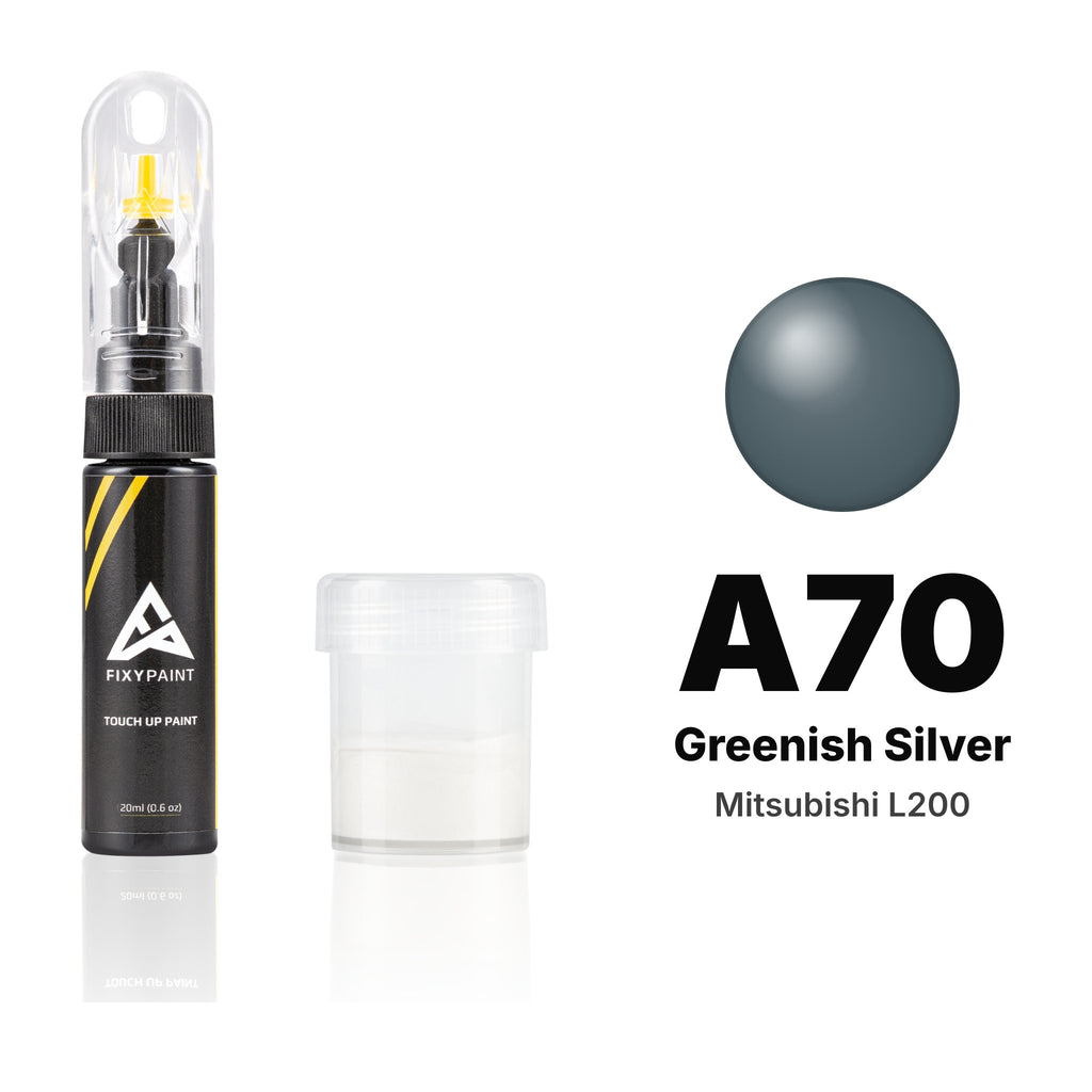 Touch-up paint for Mitsubishi L200 A70 Greenish Silver, Standard kit