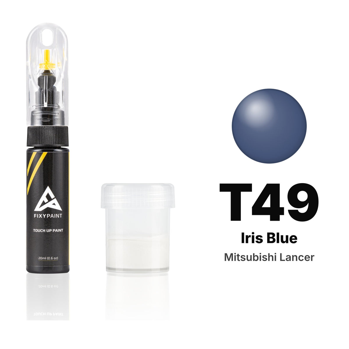 Touch-up paint for Mitsubishi Lancer T49 Iris Blue, Standard kit