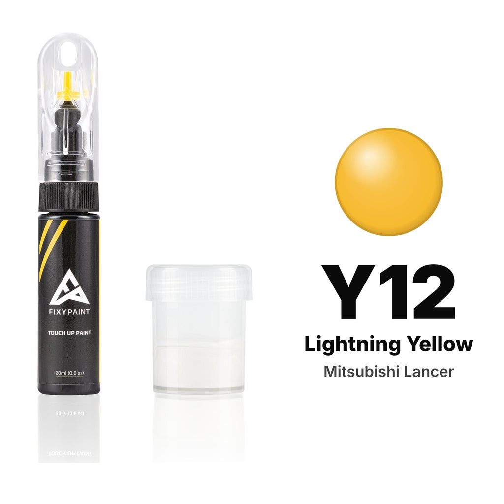 Touch-up paint for Mitsubishi Lancer Y12 Lightning Yellow, Standard kit