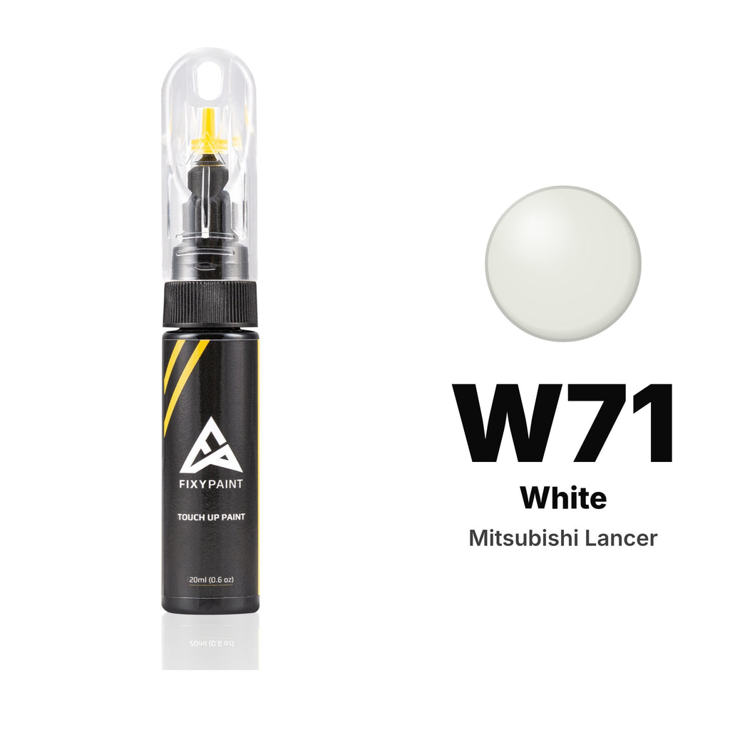 Touch-up paint for Mitsubishi Lancer W71 White, Basic kit