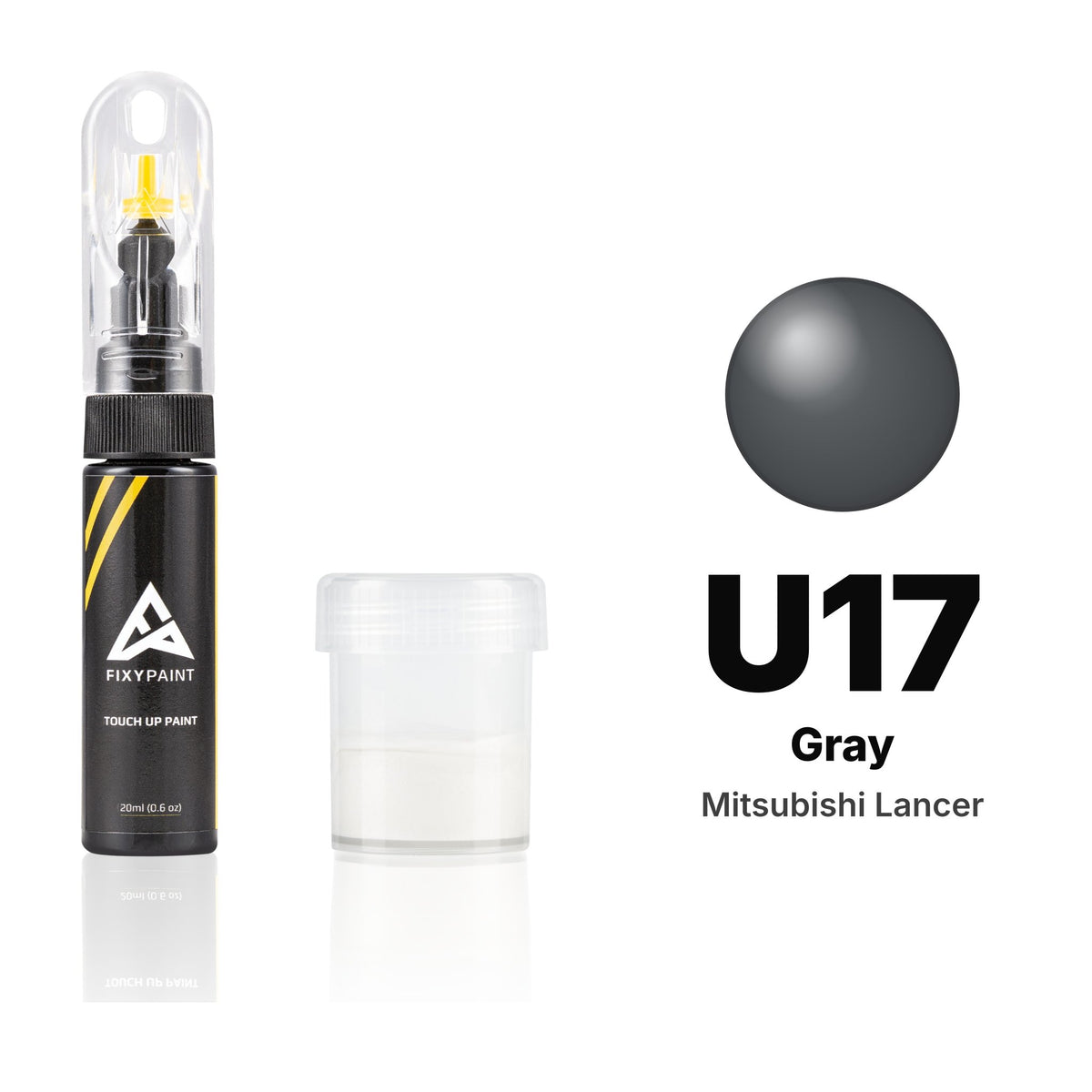 Touch-up paint for Mitsubishi Lancer U17 Gray, Standard kit