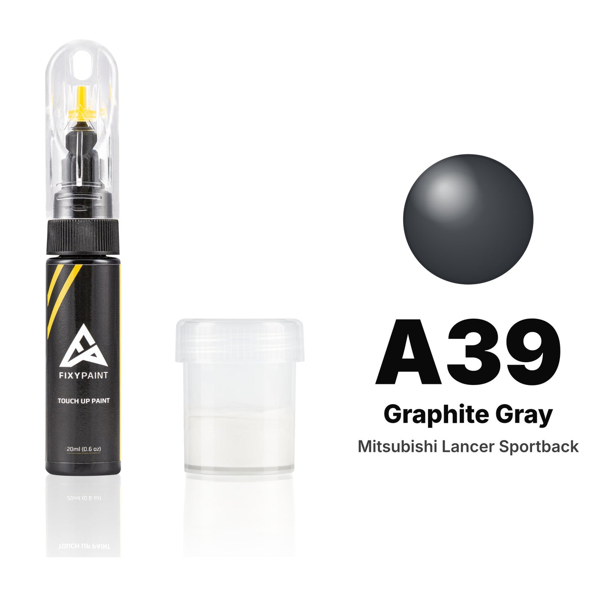 Touch-up paint for Mitsubishi Lancer Sportback A39 Graphite Gray, Standard kit