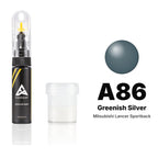 Touch-up paint for Mitsubishi Lancer Sportback A86 Greenish Silver, Standard kit