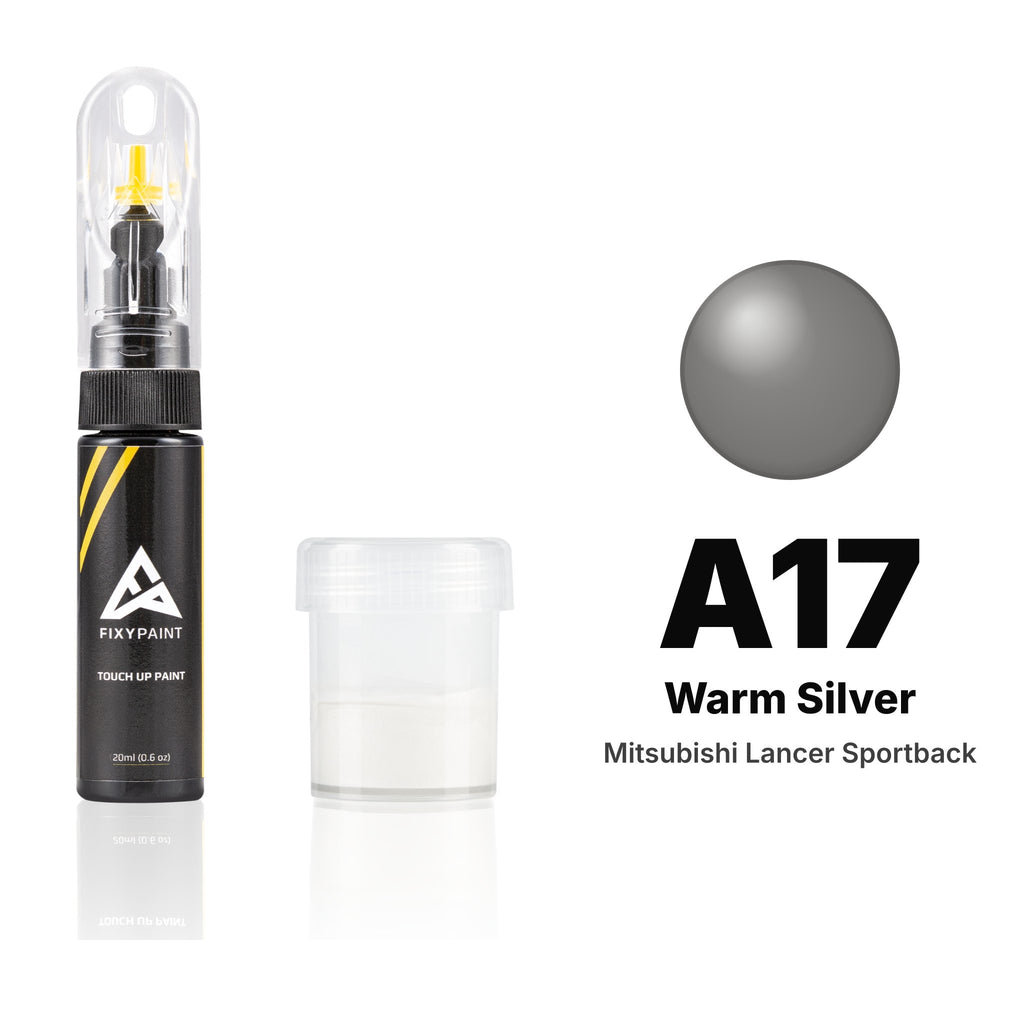 Touch-up paint for Mitsubishi Lancer Sportback A17 Warm Silver, Standard kit