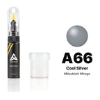 Touch-up paint for Mitsubishi Mirage A66 Cool Silver, Standard kit