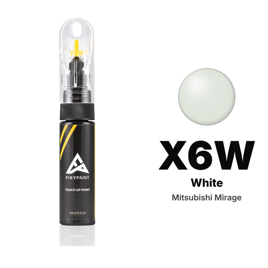 Touch-up paint for Mitsubishi Mirage X6W White, Basic kit