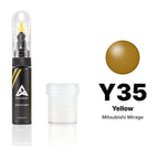 Lackstift für Mitsubishi Mirage – Y35 Yellow (ab 2019), Set Standard