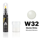 Touch-up paint for Mitsubishi Montero W32 Marble White, Standard kit