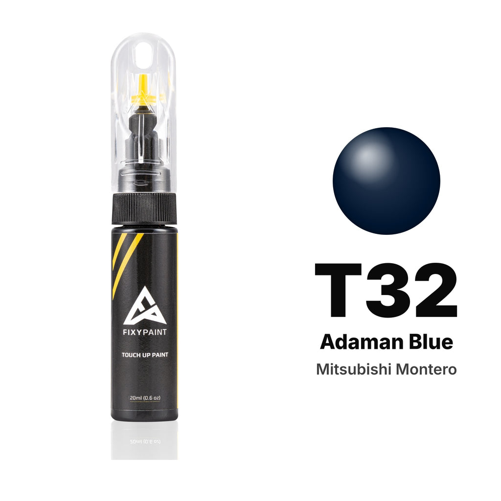 Touch-up paint for Mitsubishi Montero T32 Adaman Blue, Basic kit