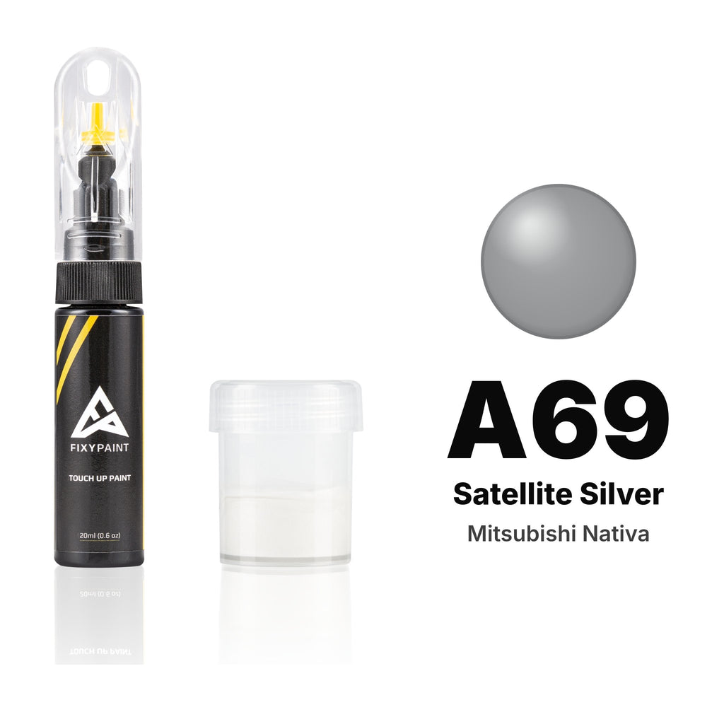 Touch-up paint for Mitsubishi Nativa A69 Satellite Silver, Standard kit