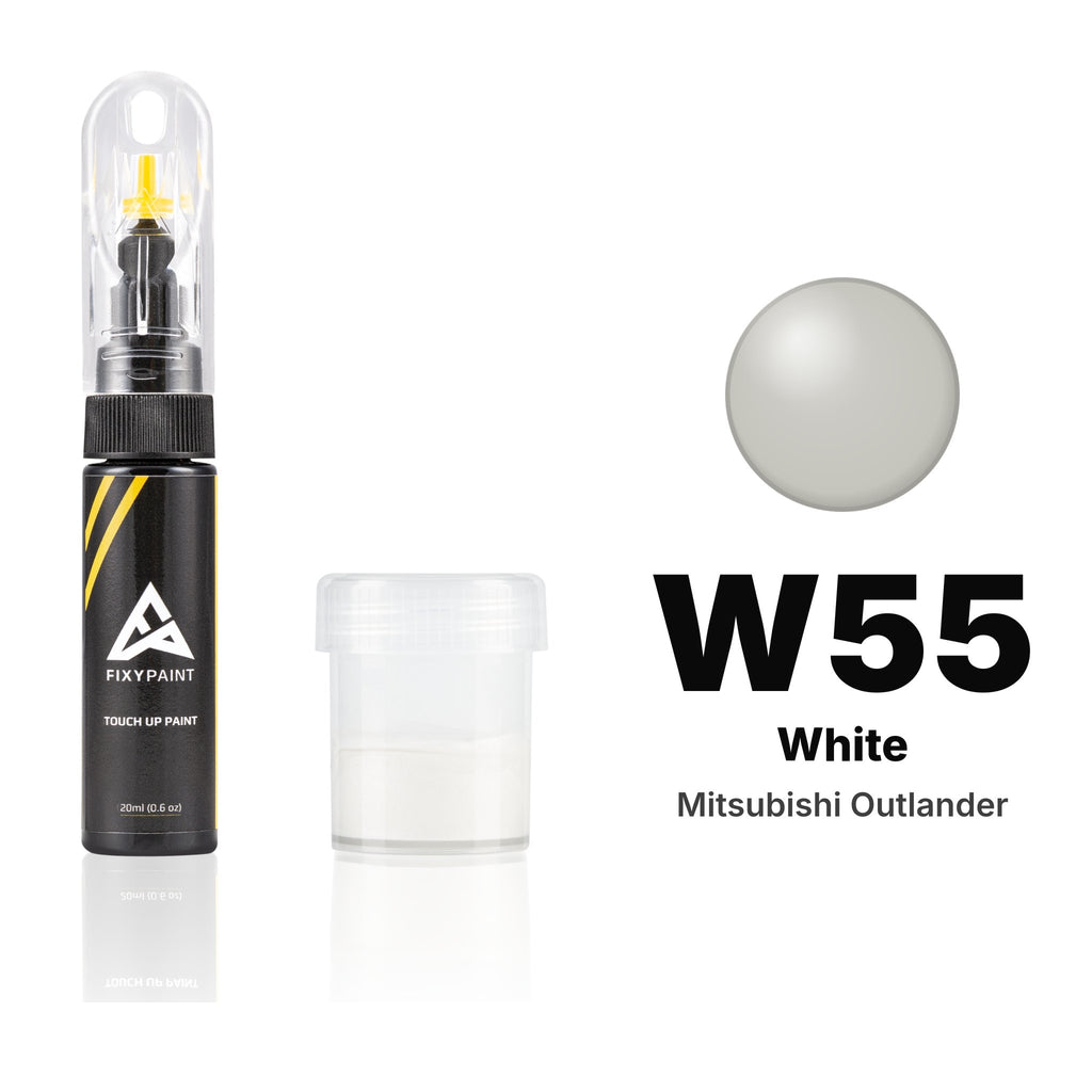 Touch-up paint for Mitsubishi Outlander W55 White, Standard kit