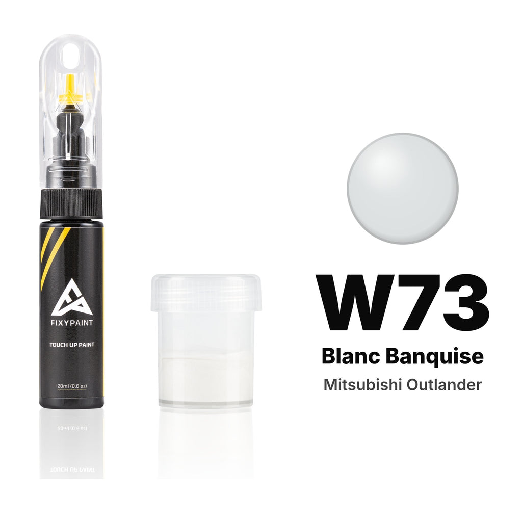 Lackstift für Mitsubishi Outlander – W73 Blanc Banquise (2013), Set Standard