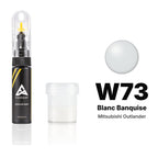 Lackstift für Mitsubishi Outlander – W73 Blanc Banquise (2013), Set Standard