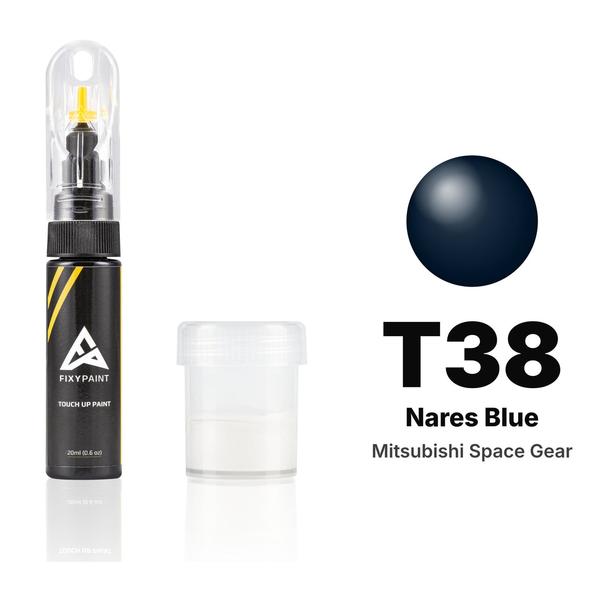 Touch-up paint for Mitsubishi Space Gear T38 Nares Blue, Standard kit