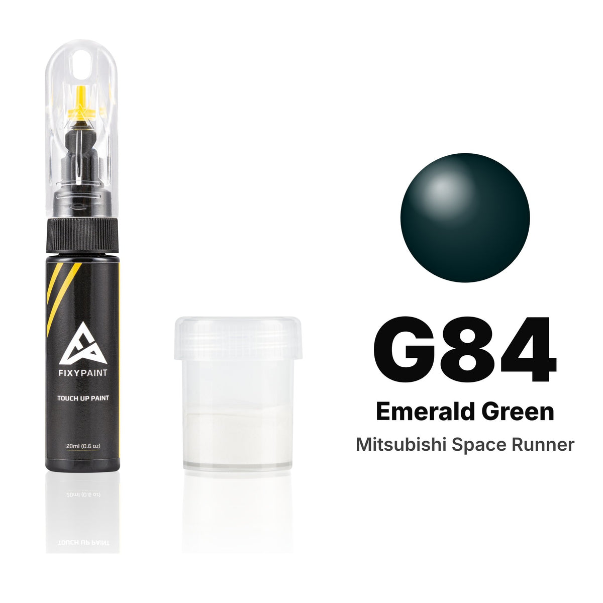 Touch-up paint for Mitsubishi Space Runner G84 Emerald Green, Standard kit