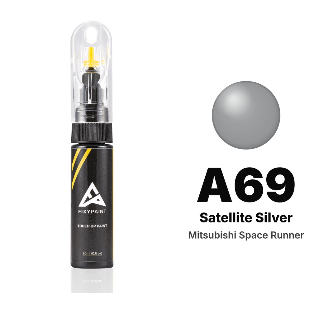 Touch-up paint for Mitsubishi Space Runner A69 Satellite Silver, Basic kit