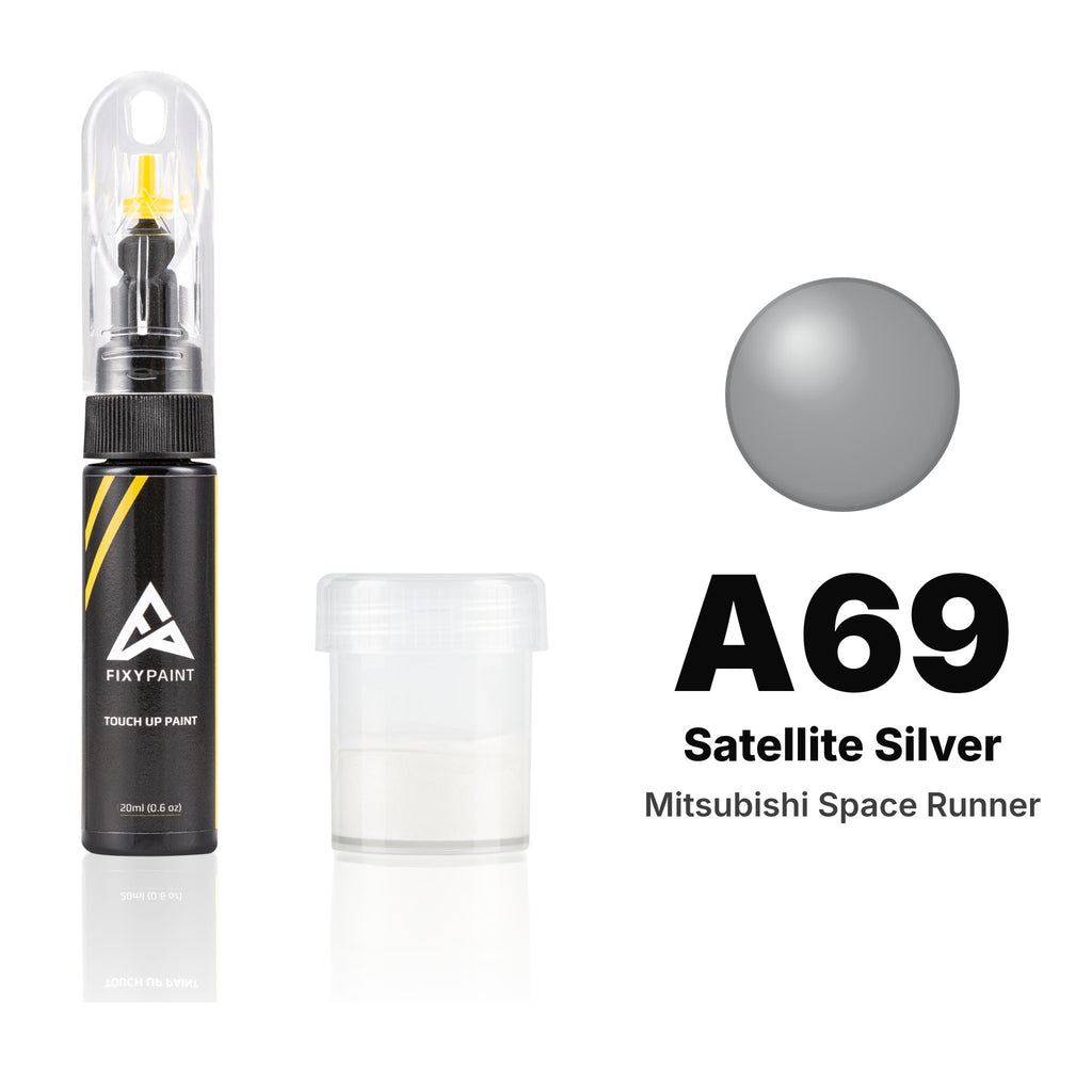 Touch-up paint for Mitsubishi Space Runner A69 Satellite Silver, Standard kit