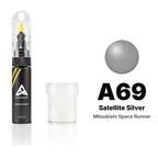 Touch-up paint for Mitsubishi Space Runner A69 Satellite Silver, Standard kit