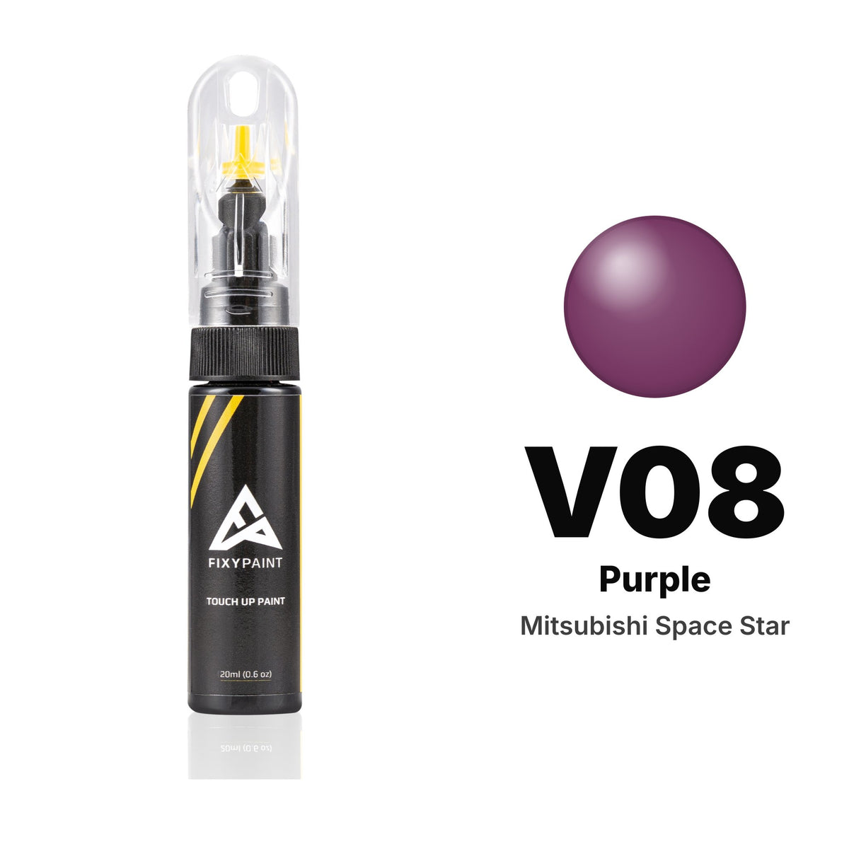 Touch-up paint for Mitsubishi Space Star V08 Purple, Basic kit