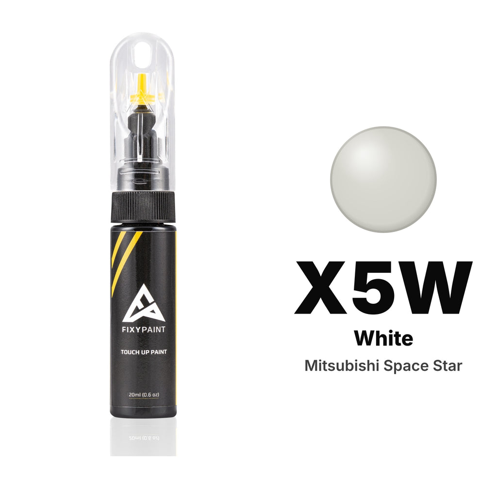 Vernice ritocco per Mitsubishi Space Star – X5W White (2019–2020), kit Base