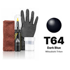 Touch-up paint for Mitsubishi Triton T64 Dark Blue, Complete kit