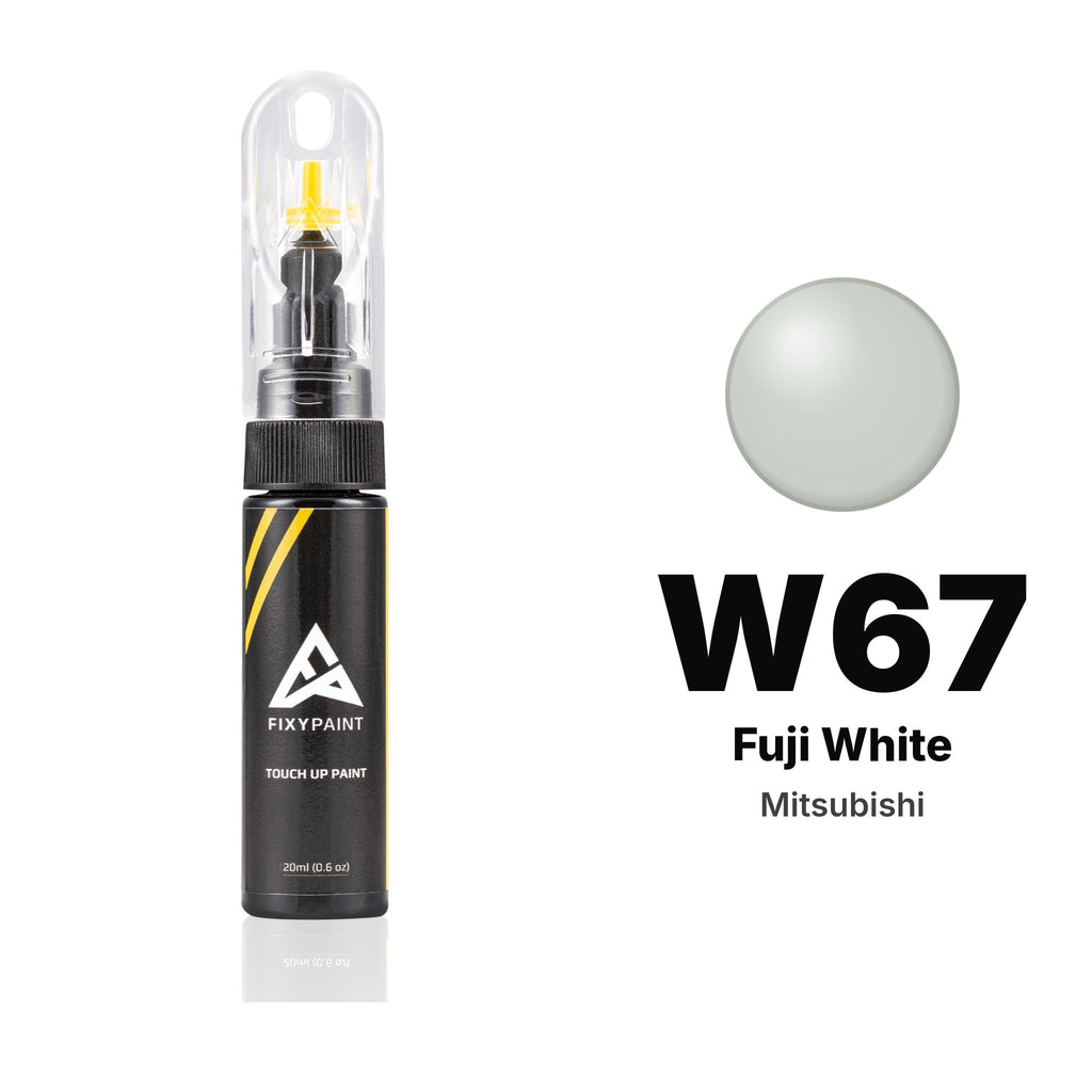 Touch-up paint for Mitsubishi W67 Fuji White, Basic kit