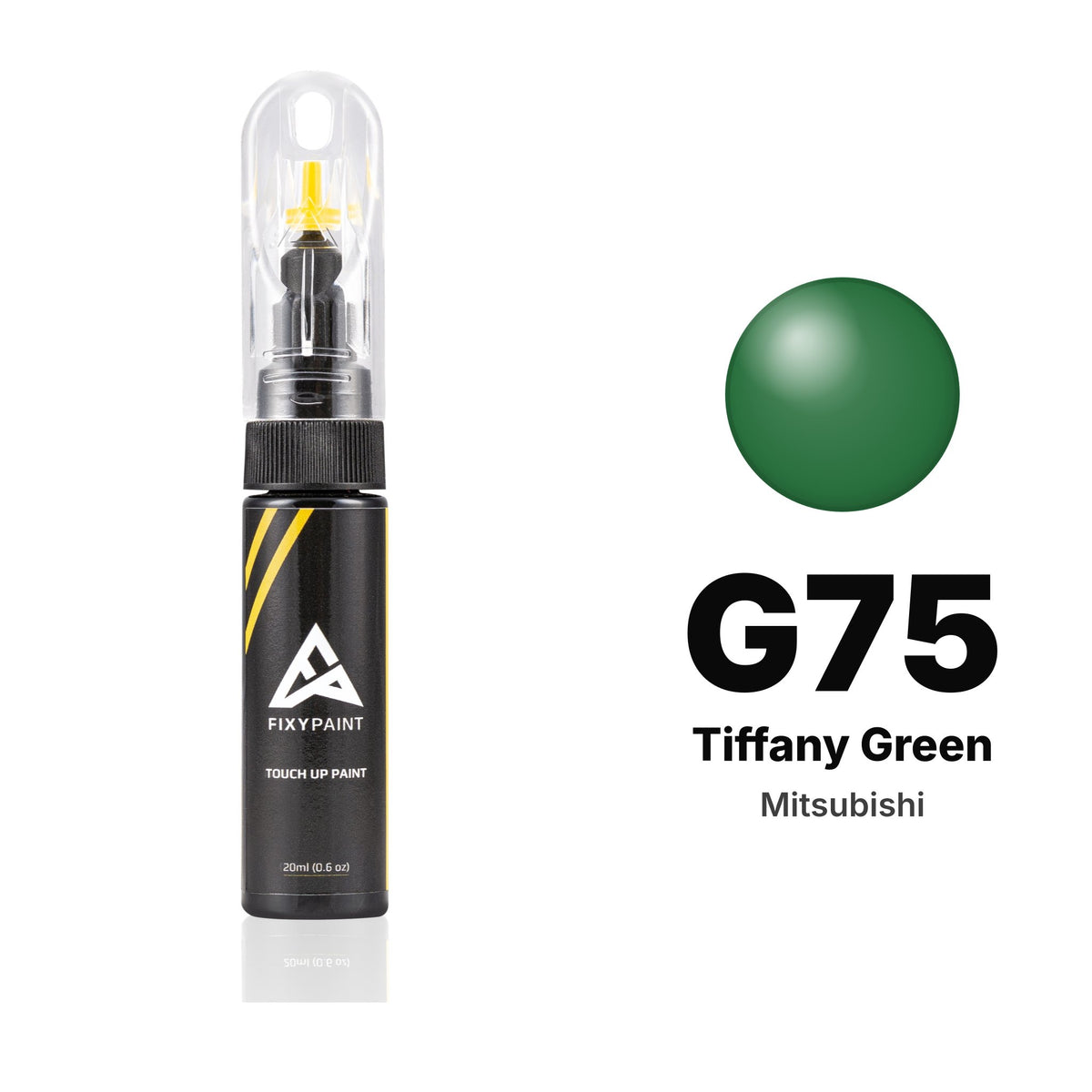 Touch-up paint for Mitsubishi G75 Tiffany Green, Basic kit