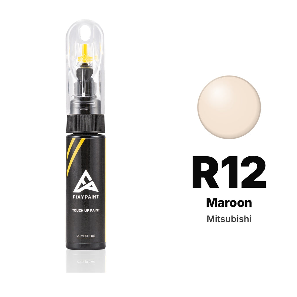 Touch-up paint for Mitsubishi R12 Maroon, Basic kit