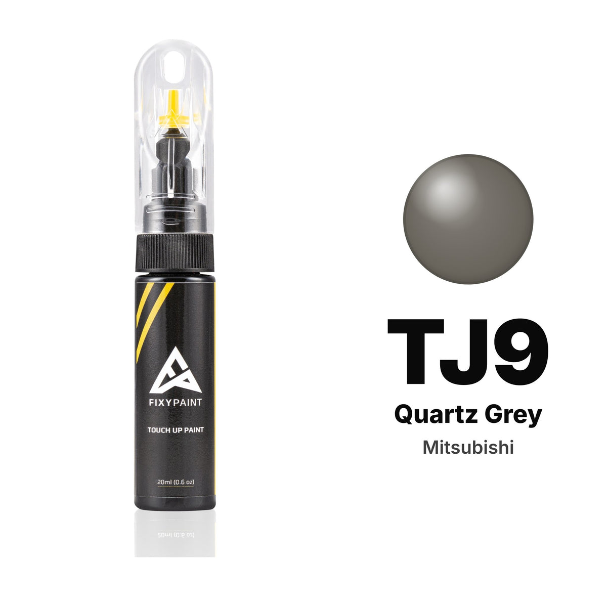 Peinture de retouche pour Mitsubishi – TJ9 Quartz Grey (tous modèles, depuis 1982), kit Basique