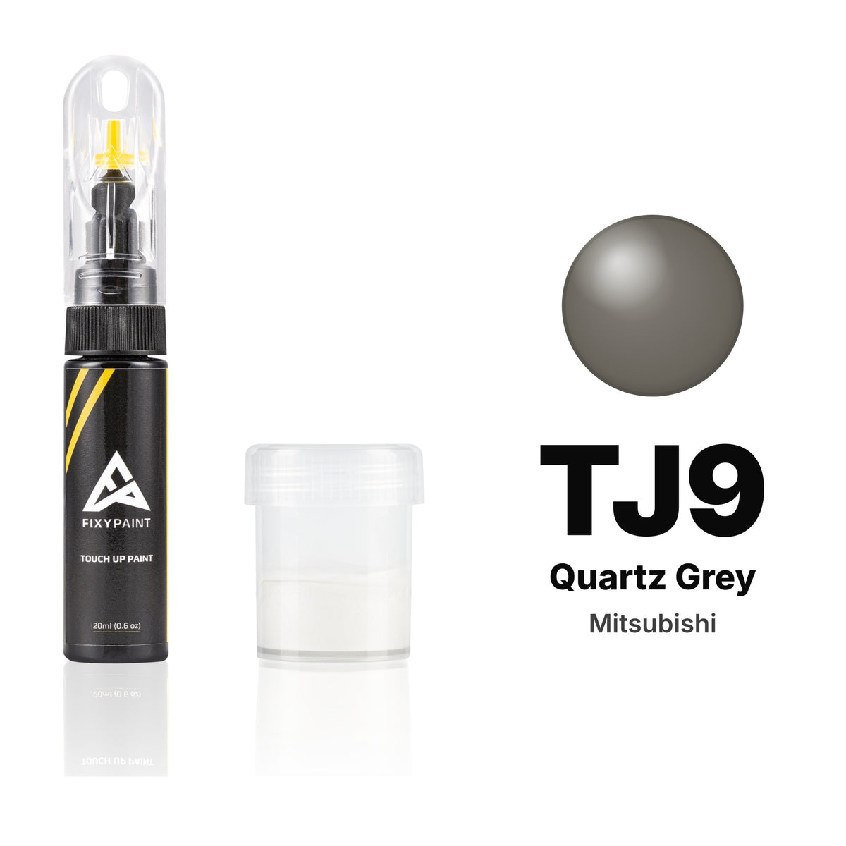 Peinture de retouche pour Mitsubishi – TJ9 Quartz Grey (tous modèles, depuis 1982), kit Standard