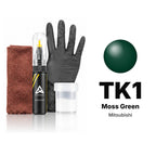 Touch-up paint for Mitsubishi TK1 Moss Green, Complete kit