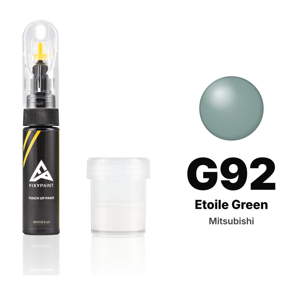 Touch-up paint for Mitsubishi G92 Etoile Green, Standard kit