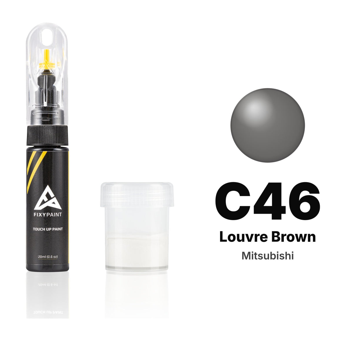 Touch-up paint for Mitsubishi C46 Louvre Brown, Standard kit