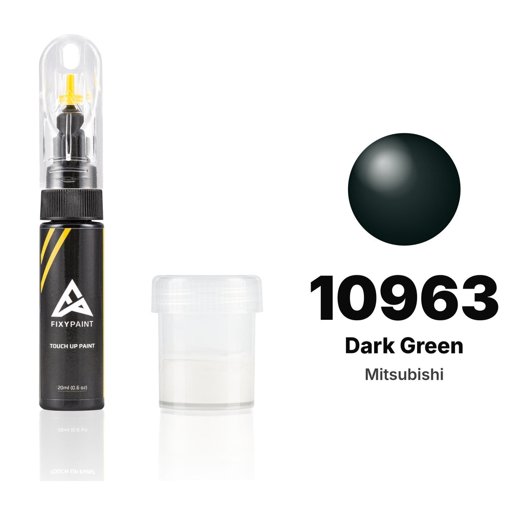 Touch-up paint for Mitsubishi 10963 Dark Green, Standard kit