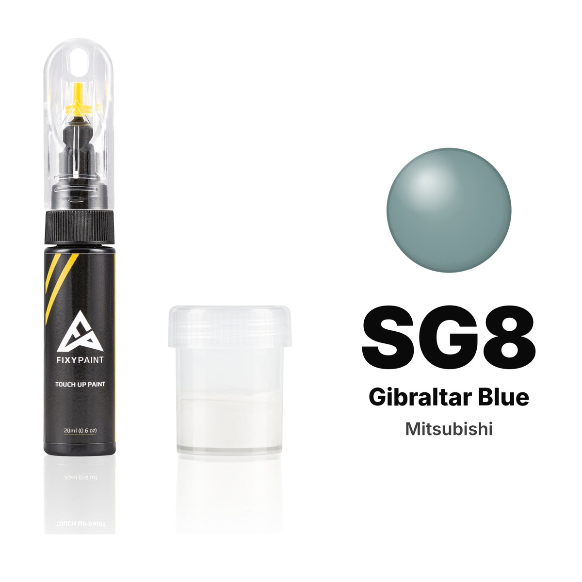Touch-up paint for Mitsubishi SG8 Gibraltar Blue, Standard kit