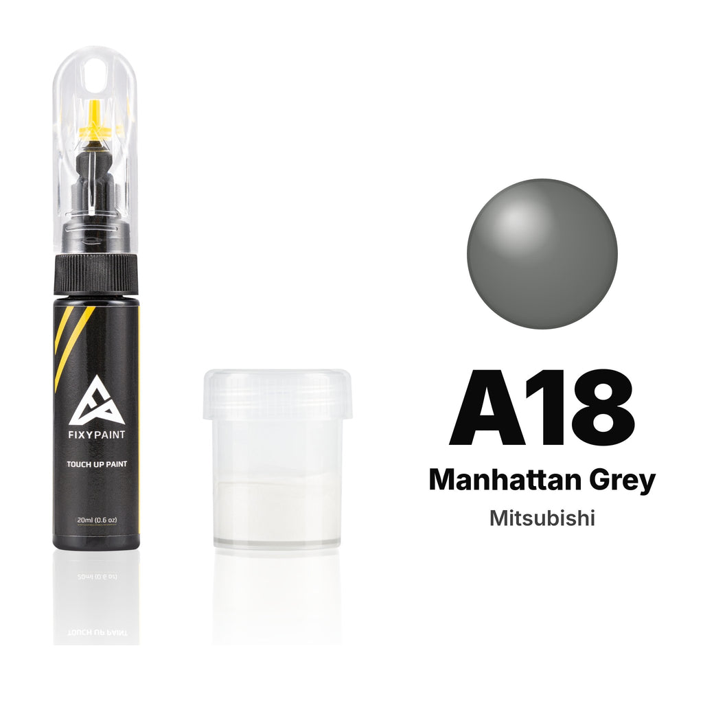 Pintura de retoque para Mitsubishi – A18 Manhattan Grey (todos los modelos, 1991), kit Estándar