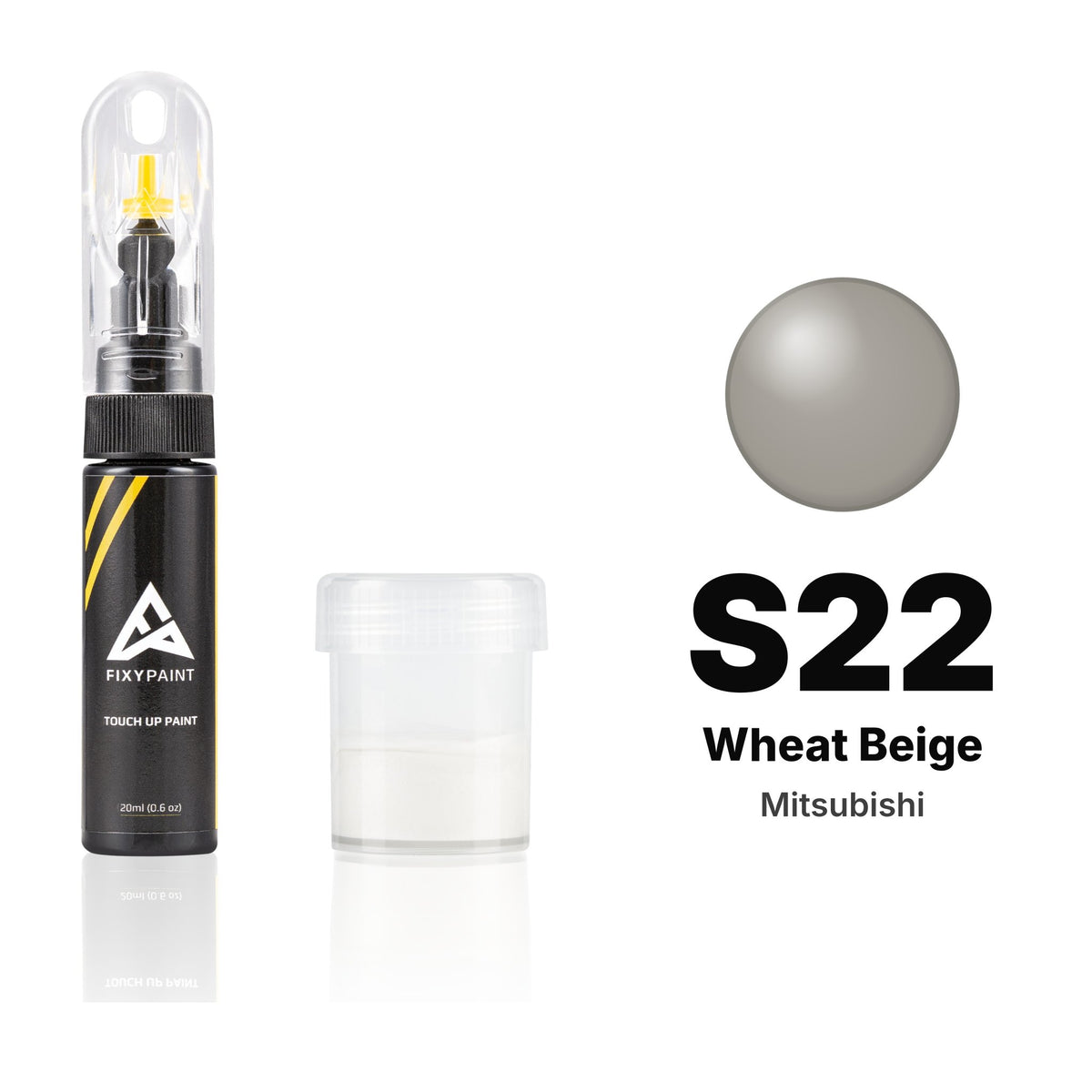 Touch-up paint for Mitsubishi S22 Wheat Beige, Standard kit