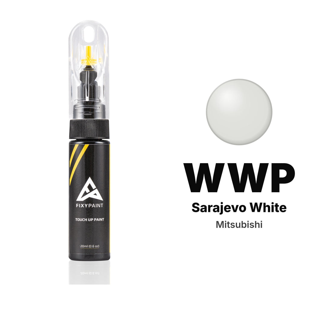 Touch-up paint for Mitsubishi WWP Sarajevo White, Basic kit