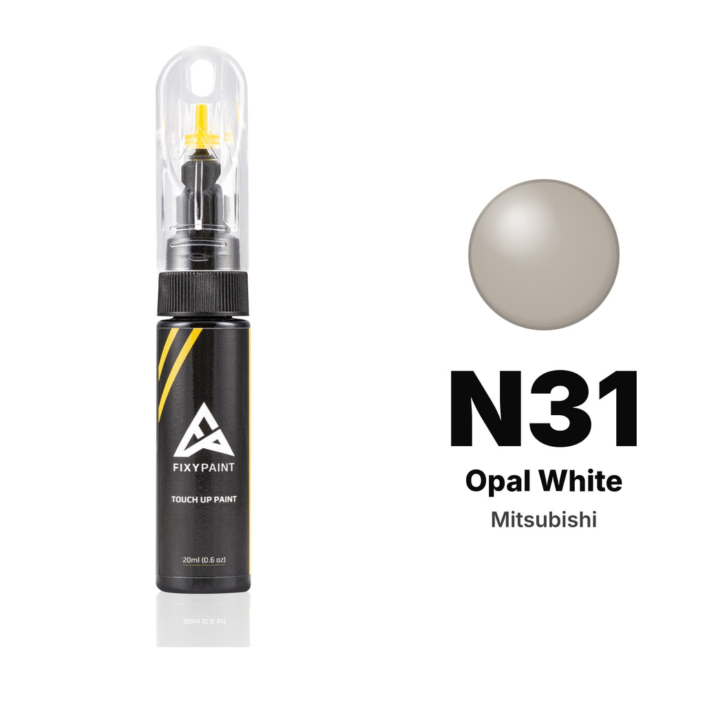 Touch-up paint for Mitsubishi N31 Opal White, Basic kit