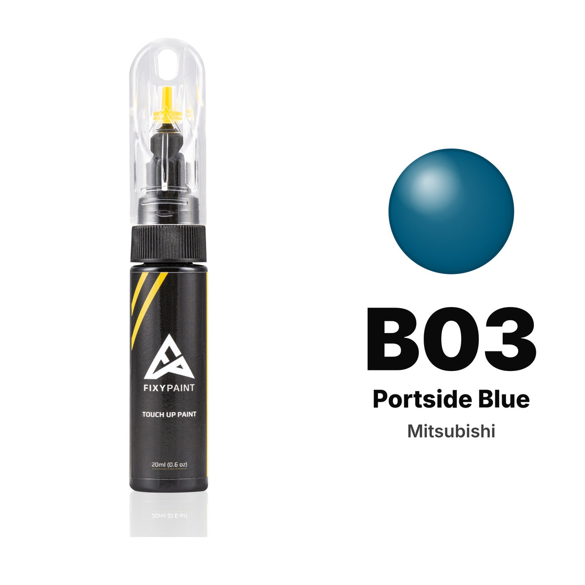 Touch-up paint for Mitsubishi B03 Portside Blue, Basic kit