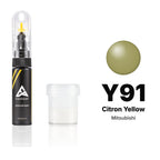 Touch-up paint for Mitsubishi Y91 Citron Yellow, Standard kit