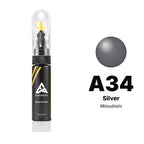 Touch-up paint for Mitsubishi A34 Silver, Basic kit