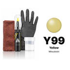 Touch-up paint for Mitsubishi Y99 Yellow, Complete kit