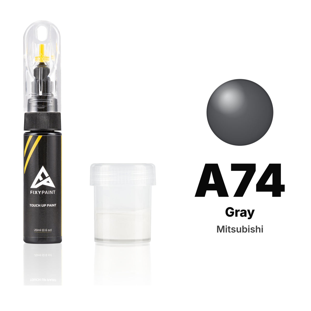 Touch-up paint for Mitsubishi A74 Gray, Standard kit
