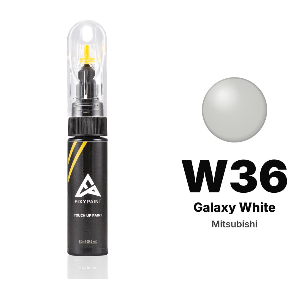 Touch-up paint for Mitsubishi W36 Galaxy White, Basic kit