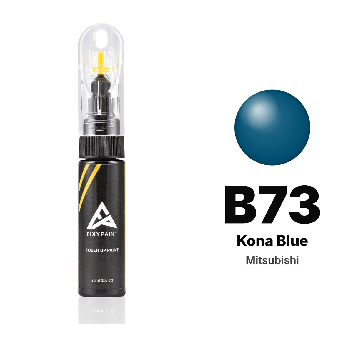 Touch-up paint for Mitsubishi B73 Kona Blue, Basic kit